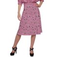 thumbnail image 1 of Moomaya Jupe Imprimée pour Femmes en Poly Spandex Tenue Décontractée Jupe d'Été pour Filles, 1 of 5