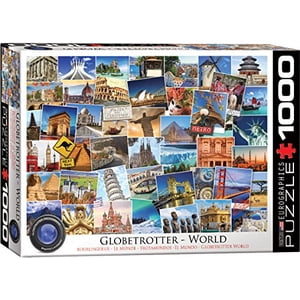 Eurographics World Globetrotter Jigsaw Puzzle (1000 Piece)