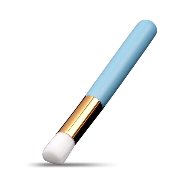 Transemion Lash Shampoo for Lash Extensions Nose Brushes Make-up Flat Flower Head blue flat head 1Set