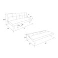 thumbnail image 3 of Futon rembourré DHP Alby, 3 of 9