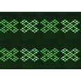 thumbnail image 1 of Ahgly Company Machine Washable Indoor Rectangle Transitional Night Black Area Rugs, 5' x 8', 1 of 7