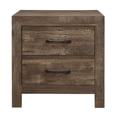 thumbnail image 3 of Topline Home Furnishing Table de chevet marron rustique, 3 of 4