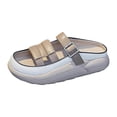 thumbnail image 4 of pitrice Sandales à Enfiler pour Femmes Imperméables Douces Sandales Plates Chaussures 35 Kaki, 4 of 9
