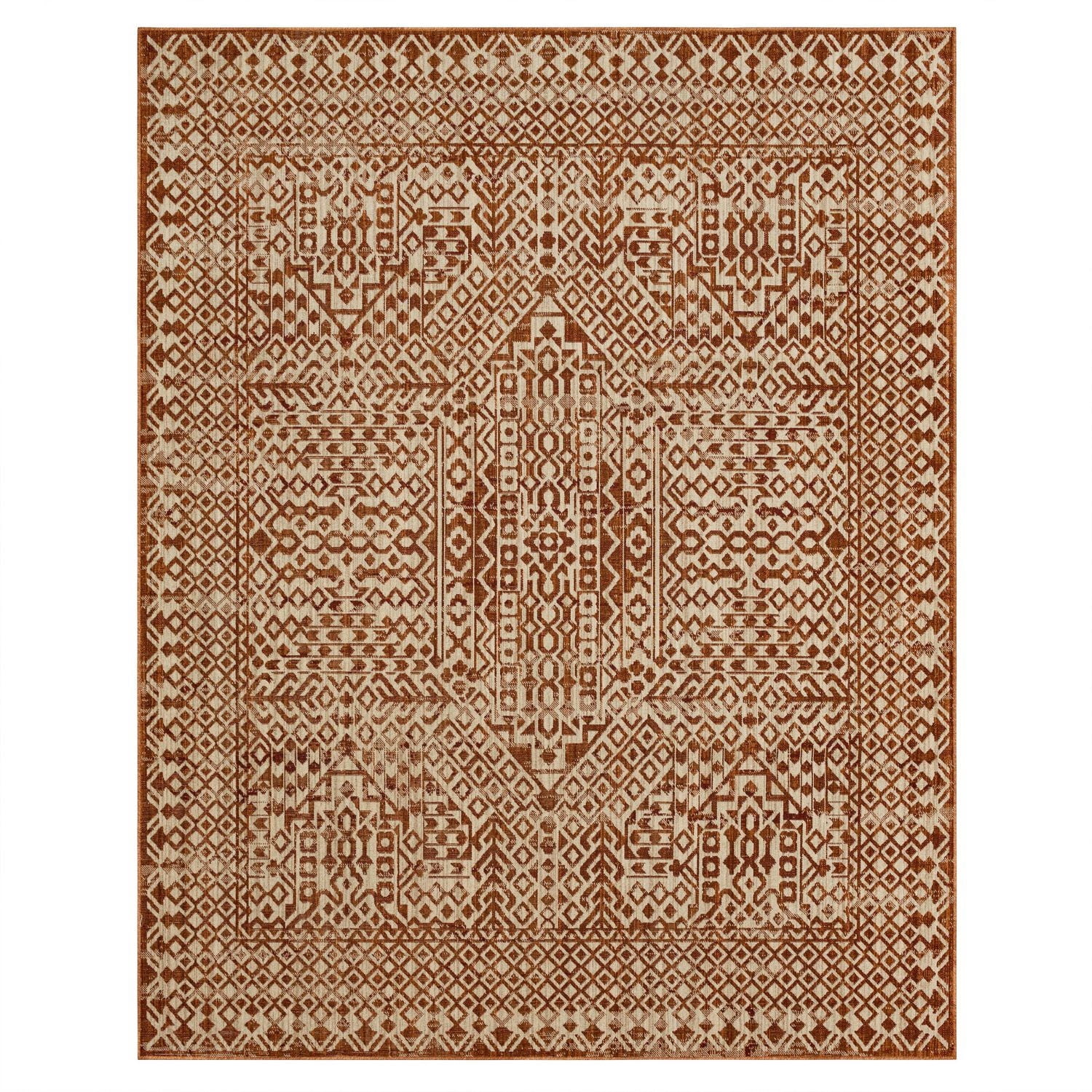 Mohawk Home Townsent Grey Polyester Area Rug