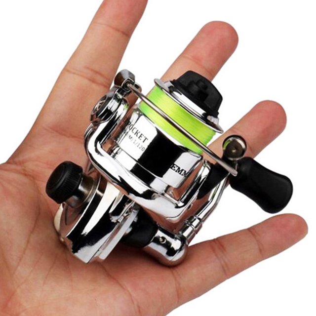 HEVIRGO 2+1 Ball Bearings Mini Left Right Hand High Speed Spinning Fishing Reel Tackle