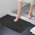 thumbnail image 2 of Kitchen Mats for Floor Bathroom Wool Carpet Floor Mat, Absorbent Anti Slip Mat, Kitchen Floor Mat, Machine Washable, Suitable for Bathtub and Shower Bath Mats for Bathroom Floor, 2 of 7
