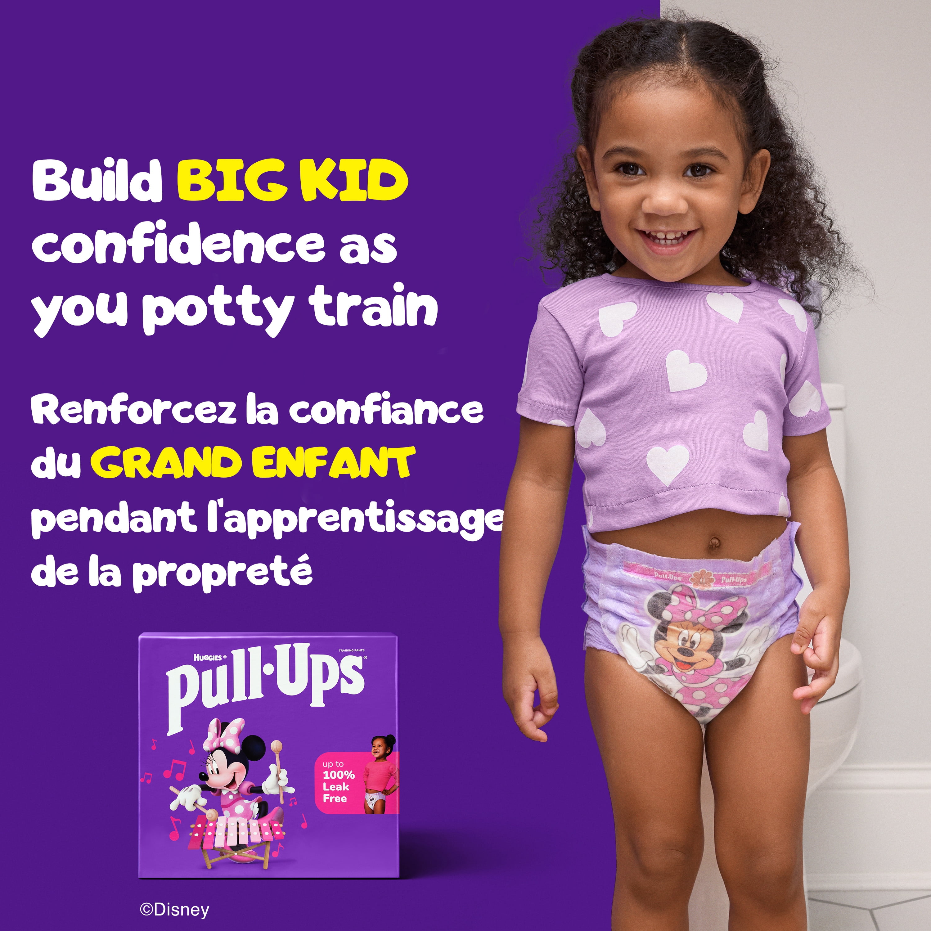 Pull-Ups Culottes d'Entraînement à la Propreté pour Filles, Économique, Taille : 2T - 6T