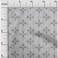 thumbnail image 1 of oneOone Silk Tabby Fabric Floral Block Print Fabric By The Yard 42 Inch Wide, 1 of 4