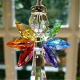 thumbnail image 3 of Modern Rainbow Crystal Angel Chakra Suncatcher Car Charm Pendant, 3 of 6