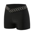 thumbnail image 4 of B91xZ Swimsuit for Women Retro Ruched Swim Short Shirred Tankinis Brief,Black L, 4 of 4