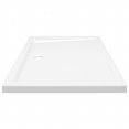 thumbnail image 3 of vidaXL Plateau de Base de Douche Rectangulaire en ABS 80x100 cm, 3 of 4