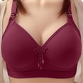 thumbnail image 2 of Compression Bra for Women Stretchy Sports Bras for Women Women's Oversized Non Steel Hoop Sweat Wicking Breathable And Beautiful Back Without Steel Hoop Gathering Bra With Adjustable Upper Support For, 2 of 4
