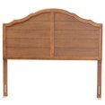 thumbnail image 2 of Baxton Studio Clive Vintage Walnut Finished Wood King Size Headboard, 2 of 8