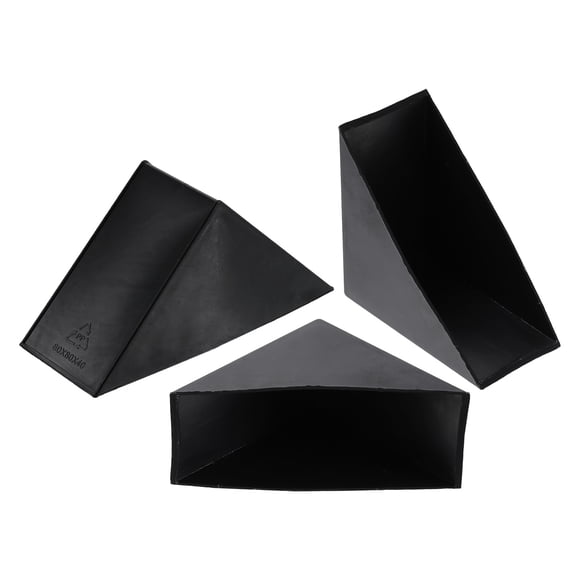 4Pack Corner Protectors 40x110mm Plastic Right Angle Corner Guards Cushion, Black