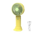 thumbnail image 2 of Wzzjkit Portable Fan Handheld Turbo Fan USB Rechargeable Silent Student Dormitory Office Portable Wind Turbine Fan Mini Fan, 2 of 6