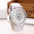 thumbnail image 2 of Montre-bracelet pour Homme de Luxe en Acier Inoxydable à Quartz, Sport Militaire, Cadran à Bracelet en Cuir B, 2 of 4