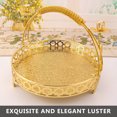 thumbnail image 3 of Cupcake Display Stand, Decorative Strong Alloy Candy Plate Fruit Metal Serving Tray For Tea Coffee Drinks Toiletries, 3 of 8