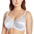 thumbnail image 1 of Elomi Womens Cate Underwire Full Cup Banded Bra, 34FF, White, 1 of 4