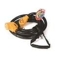 thumbnail image 1 of Camco’s Heavy-Duty 50-Amp RV Extension Cord with Power Grip Handles, 1 of 4