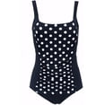 thumbnail image 2 of WoMen‘s One Piece Bathing Suit Ruched Tummy Control Swimsuit, 2 of 8