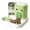 Green, variant on 2 In 1 Automatic Feeder for Portable Drinking Bowl Set Pet Feeding and Water Dispenser for Cats Dogs Small Animals Lightweight Indoor Outdoor