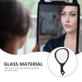 thumbnail image 2 of Miangastore 1Pc Portable Retro Mirror Travel Makeup Mirror Handheld Mirror for Women, 2 of 9