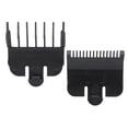 thumbnail image 3 of Attachment Guide Combs, Professional Hair Clipper Guide Comb Plastic Clipper Guards Cutting Guides Guide Combs  For Travel For Home For Salon Black, 3 of 8