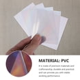 thumbnail image 3 of KAKOWELY 100pcs Board Game Card Sleeves Game Card Protective Sleeve Card Shield Cover,2.4X"X3.46"X0.04", 3 of 5