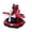 Red, variant on Binwennn Solar Powered Air | Rotating Cartoon Shape Solar Energy Car Air Purifier Airplane Perfume Ornament For Workplace Desk Clarinet Ornament Hippopotamus Ornament Christmas Ornament Vintage