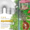 thumbnail image 3 of MesaSe Squirrel Proof Squirrel Baffle Bird Feeder  Silver, 3 of 10