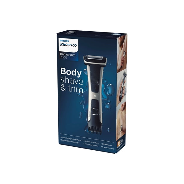 Philips Norelco Bodygroom Series 7000, Bg7030/49, Silver, 0.95