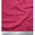 thumbnail image 1 of Soimoi Georgette Viscose Fabric Triangle & Saxophone Musical Instrument Printed Fabric 1 Yard 42 Inch Wide, 1 of 3