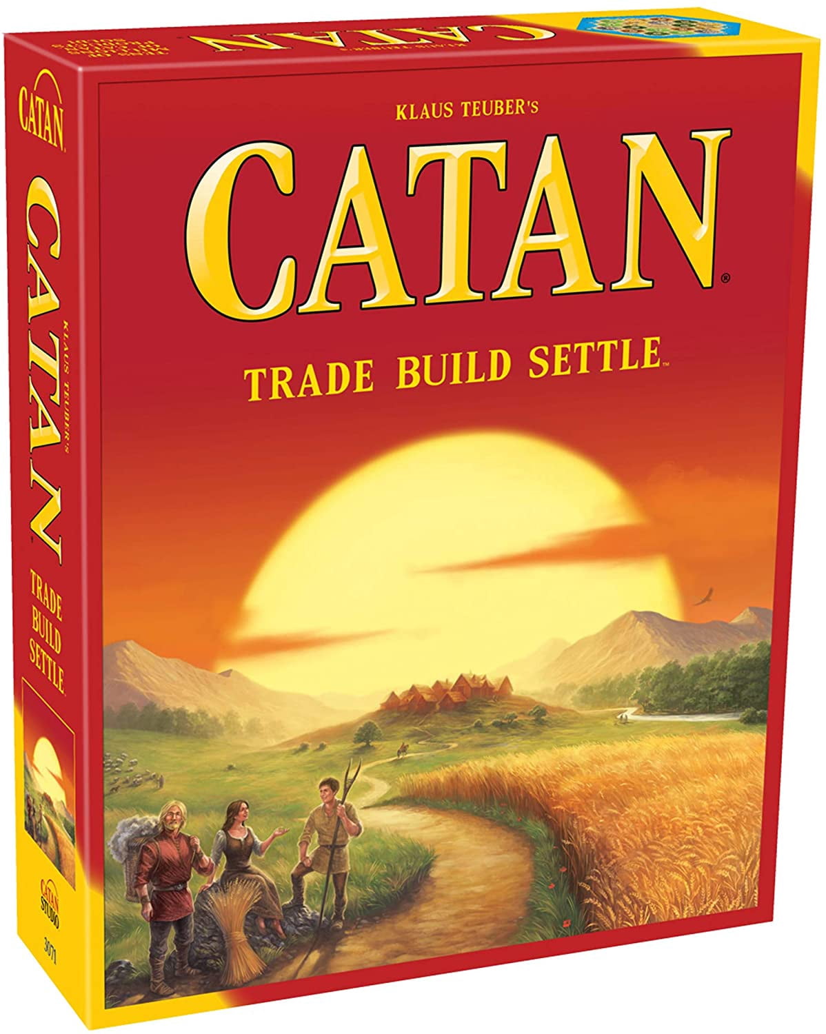 Catan Board Game (Base Game) | Family Board Game | Board Game for Adults and Fam