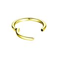 thumbnail image 3 of Luxe Modz Septum Clicker Ring Hinged Nose Hoop Ring Jewely 316L Surgical Steel Sold Each, 3 of 8