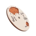 thumbnail image 3 of Wooden Circle of Fifths Wheel Melody Tool Chord Wheel Music Theory Learning Tool Fifth Degree Circle Music Accessories for Beginners Musicians Melody Tool, 3 of 6