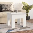 thumbnail image 1 of vidaXL Coffee Table White 55x55x42 cm Engineered Wood, 1 of 4