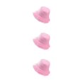 thumbnail image 3 of VONKY Bucket Hat For Sun Protection Headgear For Outdoor Adventure Caps Stylish Protection Casual Comfort Outdoor Activities pink 3Set, 3 of 6