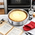 thumbnail image 4 of Stainless Steel Tart Ring for Even Tart Ring and Round Cake Baking Durable Bakeware for Home and Commercial Use, 4 of 5