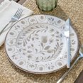 thumbnail image 4 of Better Homes & Gardens Bamboo Melamine Dinnerware Grey Set, 12pc, 4 of 9