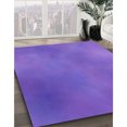 thumbnail image 3 of Ahgly Company Machine Washable Indoor Rectangle Transitional ly Purple Area Rugs, 2' x 5', 3 of 7