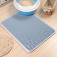 thumbnail image 1 of Pet litter Mat Double Layer Pad double layer pet Home Large Flexible EVA Washable Pet Box Pan Cushion Odorless Rug, 1 of 5