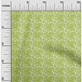 thumbnail image 1 of oneOone Polyester Lycra Light Green Fabric Geometric Bandhani Craft Projects Decor Fabric Printed By The Yard 56 Inch Wide, 1 of 4
