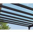 thumbnail image 2 of CANOPIA by PALRAM Stockholm 11 ft. x 22 ft. Patio Cover Kit - Grey, 2 of 9