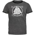 thumbnail image 1 of Do Right Fear No One Valknut Viking Odin Mens Ringer T Shirt, 1 of 1
