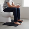 thumbnail image 4 of Dvruxg Soft Foam Bath Mat, U Shape Toilet Rug, Machine Washable Velvet Fleece Carpet for Bathroom Safety & Comfort Enhancement, 4 of 5
