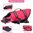 thumbnail image 4 of Dog Flotation Vest, Reflective Life Jacket for Small Dogs with Rescue Handle, Small Dog Vests, 4 of 4