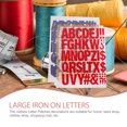 thumbnail image 3 of 5Pcs Iron On Letters Clothes Letter Patches Clothes Repairing Patches Heat Transfer Letters Patches, 3 of 9