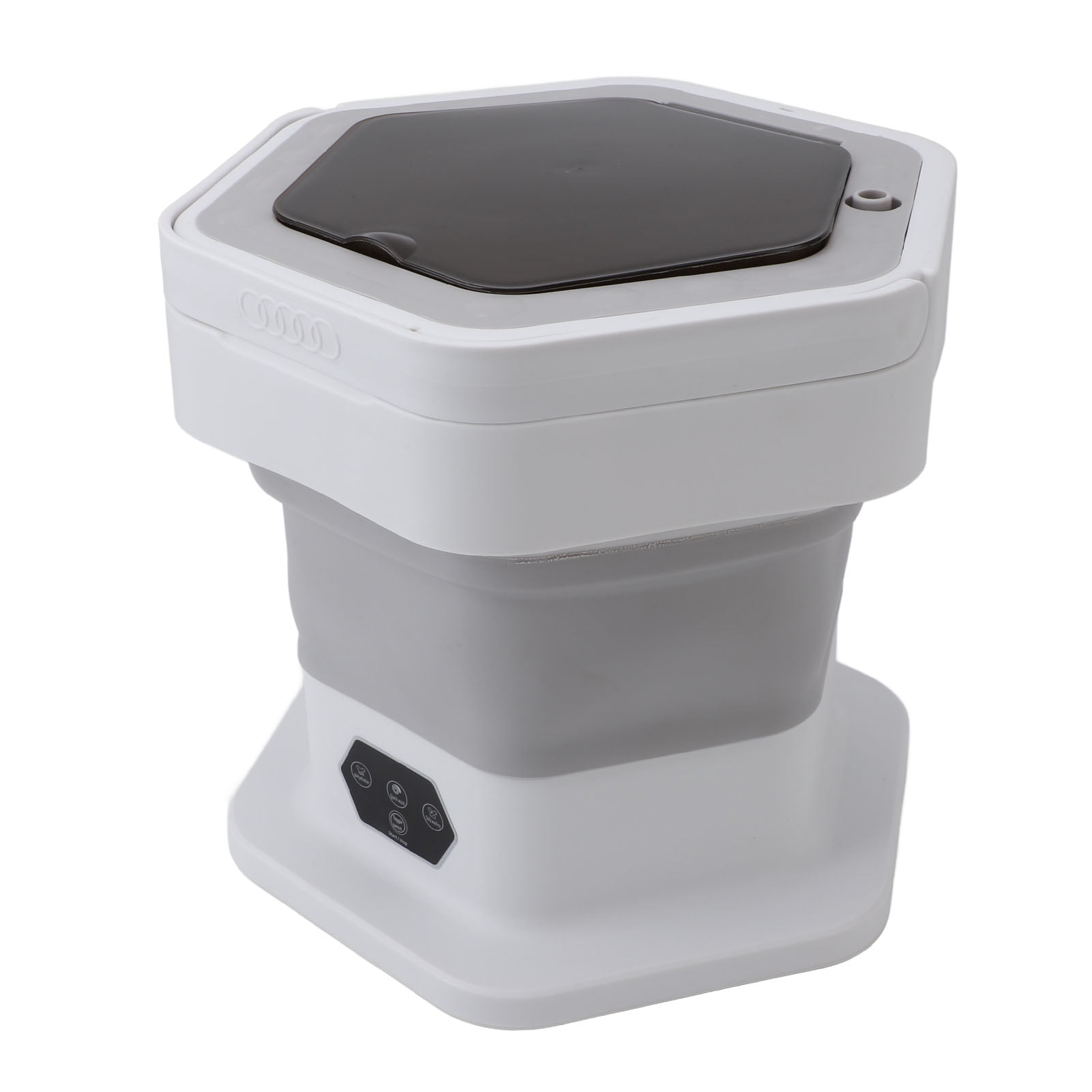 Portable Washing Machine, Mini Foldable Washer, Wash and Spin Combo, Dorm Travel Washer for Baby Clothes, Underwear, Pants, Sock