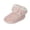 Pink, variant on Splozh Toddler Girls Boys Fleece Shoe Baby Girls and Boys Warm Shoes Soft Booties Soft Comfortable Toddler Shoes Warming Cotton Shoes Grey,6-9 Months