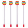 thumbnail image 1 of MasteelfCA 4 Pcs Kids Practicing Drum Sticks Rainbow Color Drumstick Music Instrument Toy, 1 of 5